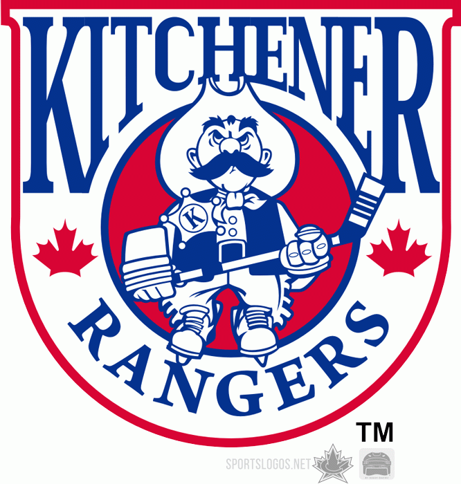 kitchener rangers 1992-2001 primary logo iron on transfers for T-shirts